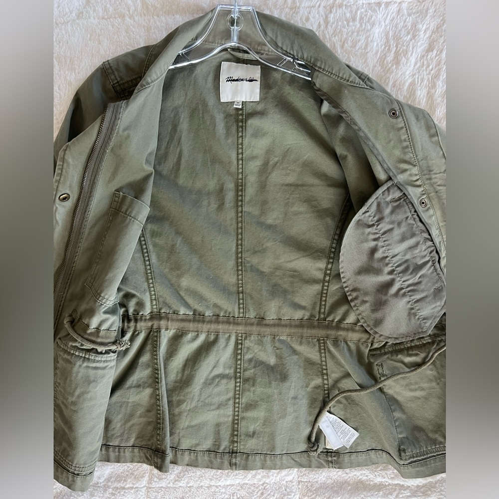 Madewell Passage Jacket in Desert Olive - Picture 13 of 16